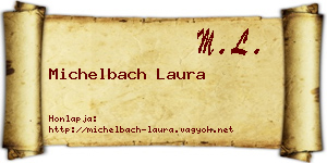 Michelbach Laura névjegykártya
